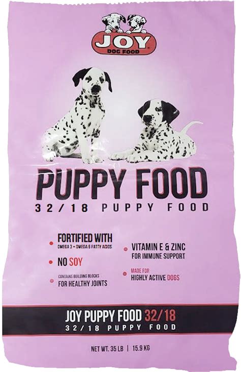 Joy dog food - This is why you start feeding a different food to your mamas on their 35th day of pregnancy. We at Joy have formulated a feed specifically for your pregnant females. The name of this feed is Joy Super Meal. It will provide those extra calories and provide increased available calcium and B vitamins for her to store. 